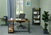 Industrial Computer Desk PC Laptop Workstation Writing Study Table with Shelves