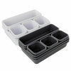 8/16Pcs Plastic Drawer Insert Organisers Storage Solution Tidy Socks Divider Box