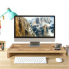Monitor Stand Riser Table Laptop Tray with Storage Bamboo Computer Stand Desktop