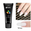 60ml Poly Builder Gel Set Quick UV LED Gel Nail Extension DIY Kits Polygel White