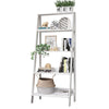 Modern Ladder Shelf, Bookshelf with 5-Tier Storage Shelves