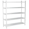 Stainless Steel Kitchen Shelf 90/150/180cm Commercial Shelving Unit Storage Rack