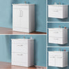 Modern Bathroom Vanity Unit with Basin Sink Storage Cabinet Furniture 600 White