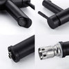 Modern Bathroom Basin Taps Mixer Tap Single Lever Mono Brass Tap Black Faucet (black basin tap)