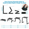 Portable Foldable Laptop Notebook Table Adjustable Stand Bed Tray Computer Desk