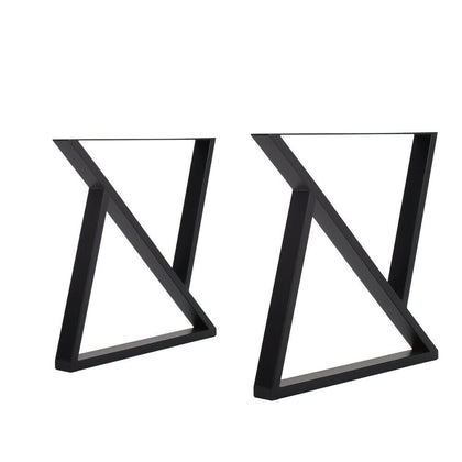 2pcs Steel Table Desk Legs Feet Industrial Style Furniture Base Frame Home DIY