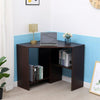 WestWood PC Computer Desk Corner Wooden Desktop Table 2 shelf Workstation CD17