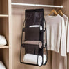 Hanging Handbag Organizer 6 Pockets Shelf Bag Storage Holder Wardrobe Closets