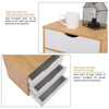 3 Drawer Wooden Bedside Table Cabinet Nightstand Storage Bedroom Furniture
