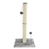 Cat Scratching Post Claw Scratcher with Sisal Rope and Teaser Ball for Pet UK