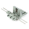 Aluminum 3-in-1 Self Centering Dowelling Jig Woodworking Drill Guide Locator