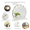 Large Hollywood Vanity Mirror 3 Colour Dimmable Light LED Bulbs Make Up Mirror
