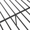 Black Solid Metal Triple Sleeper Bed Bunk Bed Frame Double & Single Kids
