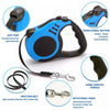 Retractable Dog Lead Training Pet Leash 8m Long Max 50kgs Extendable Head UK