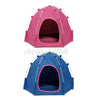 Folding Pet Tent House Dog Cat Puppy Playing Nest Kennel Waterproof Soft Bed UK