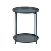 Small Round Metal Coffee Table Sofa Side Table End Table Corner Table Nightstand