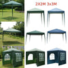 2X2m 3X3m Pop-up Gazebo Marquee Canopy Outdoor Garden Party Wedding Tent 3 Sizes
