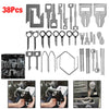 38x Stereo Removal Keys Tool Set Release Extraction Car CD Radio Audio Head Unit