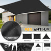 Sun Shade Sail Canopy Garden Patio Awning 98% UV Block Waterproof
