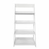 4 Tier White Ladder Shelf Book Shelves Storage Display Home Plant Flower Stand