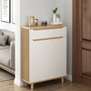Small Shoes Cabinet Wooden Storage Cupboard Sideboard Rack Stand 2 Doors Drawer