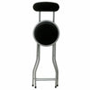 Folding Compact Padded Stool High Chair Breakfast Bar Stools Seat Home Office
