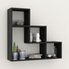3 Step Wooden Floating Wall Mounting Shelf Display Unit Book Storage Deco