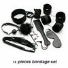14pcs/set Adult Sex SM Toys Restraints Handcuffs Cuffs Bed Bondage BDSM Strap UK