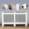 Radiator Cover Wall Cabinet Traditional Cross Wood Lath Universal Heater Cover