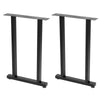 2x Industrial Table Legs Metal Box Shape Dining/Bench/Coffee Desk Leg