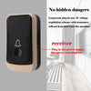 Waterproof Wireless Digital Doorbell Wall Plug-in Cordless Door Chime 300m Range