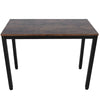 Vintage Writing Desk Office PC Computer Table Industrial Workstation Furniture