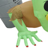 Halloween Scary Zombie Ghost Roly-Poly Toy Inflatable LED Lights Courtyard Prop