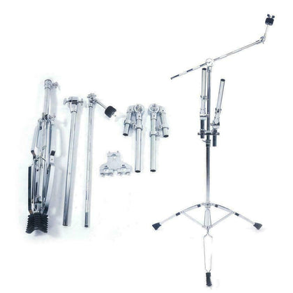 Double Tom Drum Stand Cymbal Boom Mount Arm Duel Percussion Hardware High Qualit