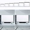 Portable 60-120" 4:3 Pull Down Projector Projection Screen Home Cinema Theater