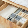 Adjustable Drawer Dividers Storage Organizer Clapboard Plastic Closet Separators