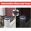 Solar Powered 6 LED Deck Post Light Garden Cap Square Fence Landscape White Lamp