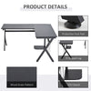 L-Shaped Corner Computer Desk Laptop Workstation PC Table Home Office