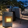 4.2KW Gas Space Heater Portable Cabinet Calor Butane Fire with Hose & Regulator