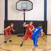 10FT Big Backboard In/Outdoor Adjustable Basketball Hoop System Kids Adults