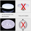 50W 6000K Bright Round LED Ceiling Light Bathroom Room Kitchen Wall Lamp Home