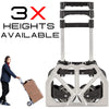 75KG Heavy Duty Folding Hand Trolley Multi Function Industrial Aluminum Truck UK