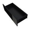 TV Unit Cabinet Stand Modern Storage LED Light Media Entertainment Holder Black