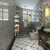 UK No Rust Bathroom Telescopic Corner Shelf Storage 4Tier Shower Caddy Organiser
