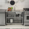 Stainless Steel Commercial Kitchen Sink Catering Sink Single Double Bowl Drainer