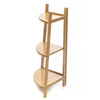 3-5 Tier Wood Corner Shelf Standing Shelving Plants Stand Storage Rack Home Deco