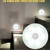 Led Motion Sensor Light USB Wireless PIR Battery Wall Cabinet Stair Night Lamp