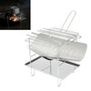 Portable Folding Charcoal BBQ Barbecue Grill Charcoal Outdoor GardenStove Picnic