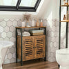 Kitchen Sideboard Floor Storage Cabinet Cabinet with Hidden Adjustable Shelf