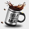 Self Stirring Mug Stainless Steel Lazy Automatic Coffee Tea Milk Mixing Cup Gift
